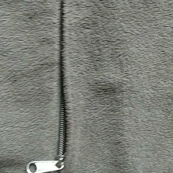 Columbia Black Full Zip Fleece Side Pockets Jacket - Picture 7 of 8